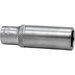 Sealey 1/4"Dr Deep Socket 11mm (Micro Satin Finish)
