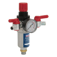 Sealey Air Filter/Regulator 3/8"BSP Male 1/4"BSP Male SA4FR/38