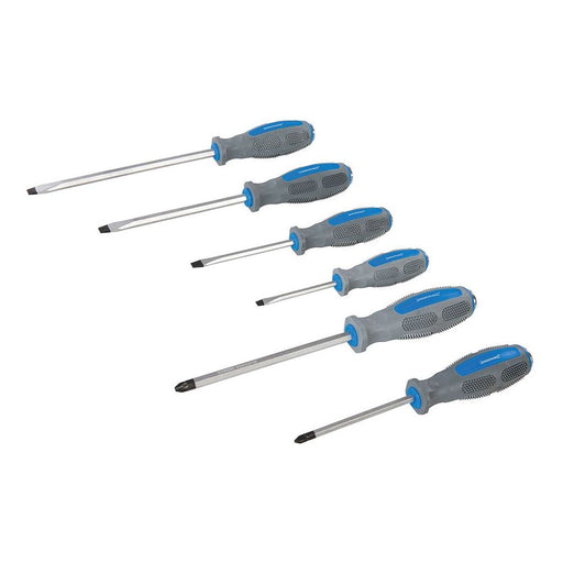 Silverline Hammer-Through Screwdriver Set 6pce 6pce Silverline - Town Tools 