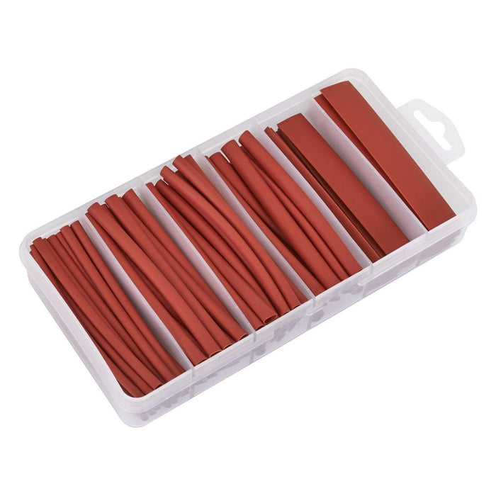 Sealey Heat Shrink Tubing Assortment 100mm 95pc - Red HST100R Sealey - Town Tools 
