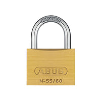 Abus Mechanical 55/60mm Brass Padlock Keyed Alike 5601