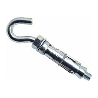 Masonmate® Hook Bolt Shield Anchor M8 (50)