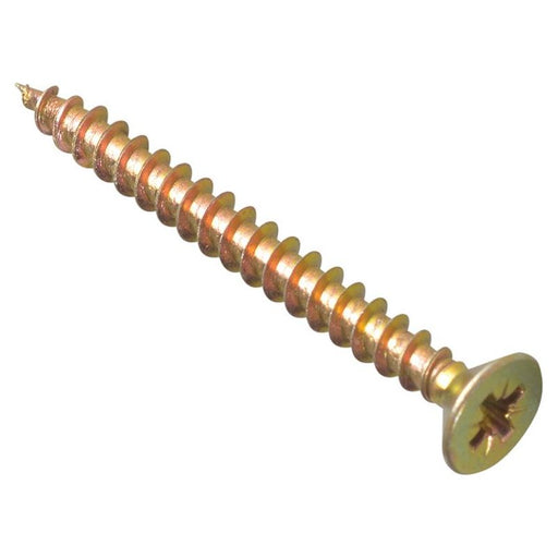 Forgefix Multi-Purpose Pozi Compatible Screw CSK ST ZYP 6.0 x 50mm Box 100 ForgeFix - Town Tools