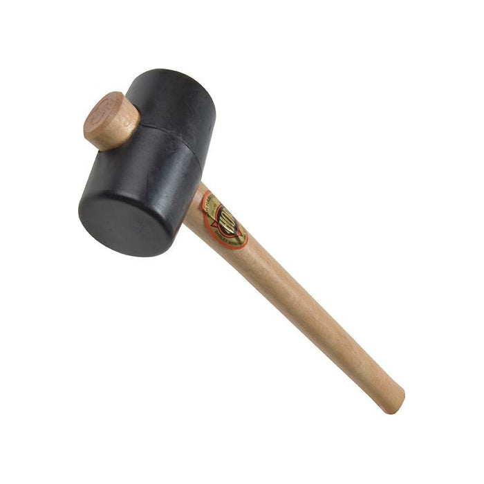 Thor 952 Black Rubber Mallet 54mm 310g Thor - Town Tools