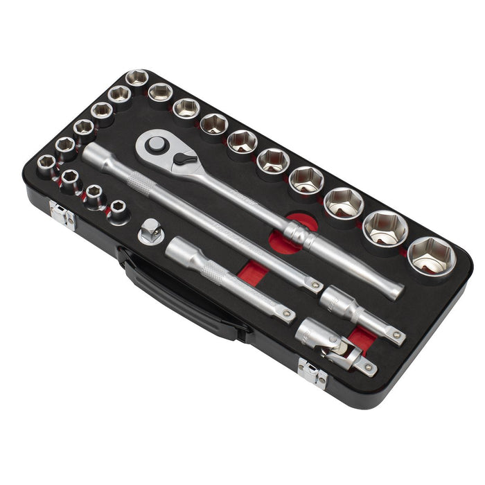 Sealey Premier Platinum Premier Platinum Socket Set 1/2"Sq Drive 24pc AK7924 Sealey Premier Platinum - Town Tools 