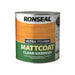 Ronseal Ultra Tough Mattcoat Internal Clear Varnish 2.5 litre Ronseal - Town Tools