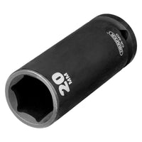 Draper Draper Hi-TORQ Deep Impact Socket, 1/2" Sq. Dr., 20mm
