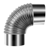 Sealey Stainless Steel Exhaust/Flue 90 Bend for IR13/IR16100mm IREX3