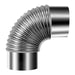 Sealey Stainless Steel Exhaust/Flue 90 Bend for IR13/IR16100mm IREX3 Sealey - Town Tools 