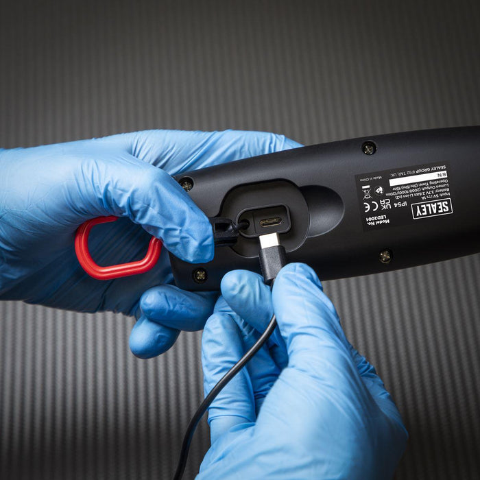 Sealey LED Twist Rechargeable Inspection Light 16W COB & 1W SMD LED2001 Sealey - Town Tools 