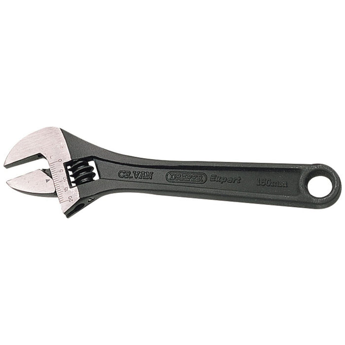 Draper Crescent-Type Adjustable Wrench with Phosphate Finish, 150mm 52679 Draper - Town Tools 