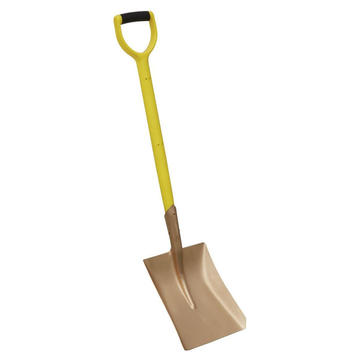 Sealey Square Shovel 240 x 418 x 990mm Non-Sparking NS106 Sealey - Town Tools 