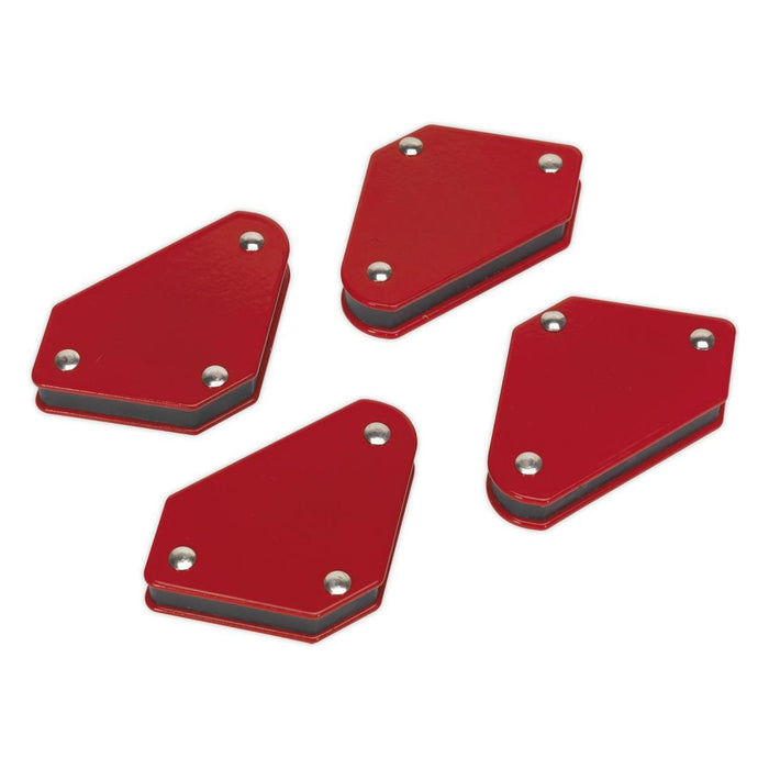 Sealey Magnetic Quick Clamp Set 4pc MQC944 Sealey - Town Tools 