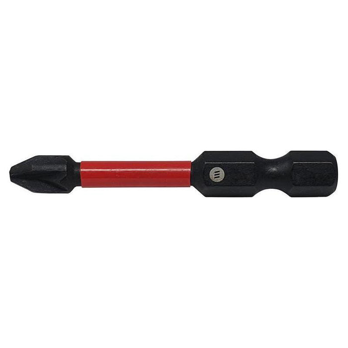 Forgefix ForgeFast Pozidriv Compatible Impact Bit PZ3 x 50mm (Card 2) ForgeFix - Town Tools