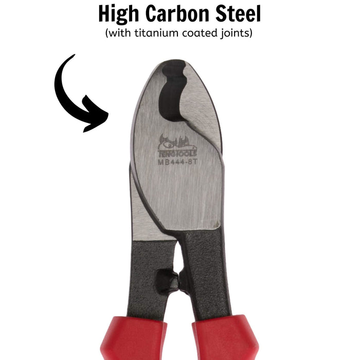 Teng Tools Cable Cutter TPR Grip 208mm Teng Tools - Town Tools 