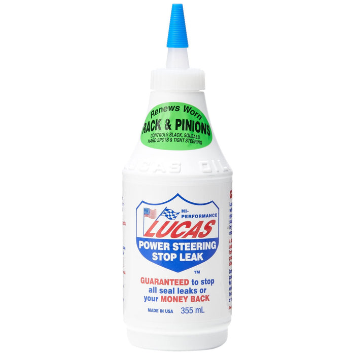 Lucas Oil Power Steering Stop Leak/355Ml 40008 Lucas Oil Oil - Town Tools 