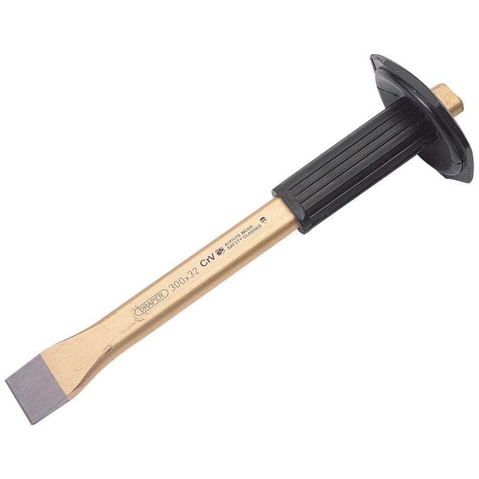 Draper Flat Cold Chisel with Hand Grip, 300 x 32mm Draper - Town Tools