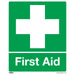 Sealey Safety Sign First Aid Self-Adhesive Vinyl SS26V1 Sealey - Town Tools 