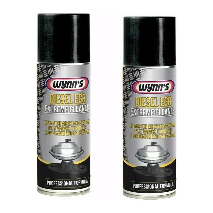 2x Wynns Diesel EGR Valve Cleaner Professional Formula 200ml Wynns - Town Tools 