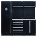 Draper BUNKER Modular Storage Combo with Stainless Steel Worktop (11 Piece) Draper - Town Tools 