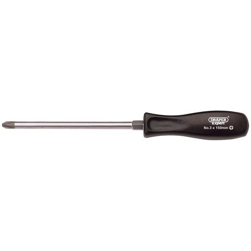 Draper Cross Slot Mechanic's Screwdriver, No.3 x 150mm 19534 Draper - Town Tools 