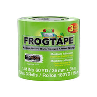 Shurtape FrogTape® Multi-Surface Masking Tape 36mm x 55m (3 Pack)