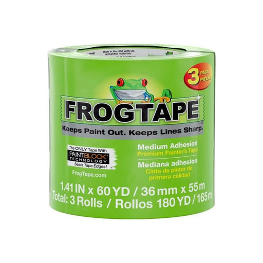 Shurtape FrogTape® Multi-Surface Masking Tape 36mm x 55m (3 Pack) Shurtape - Town Tools