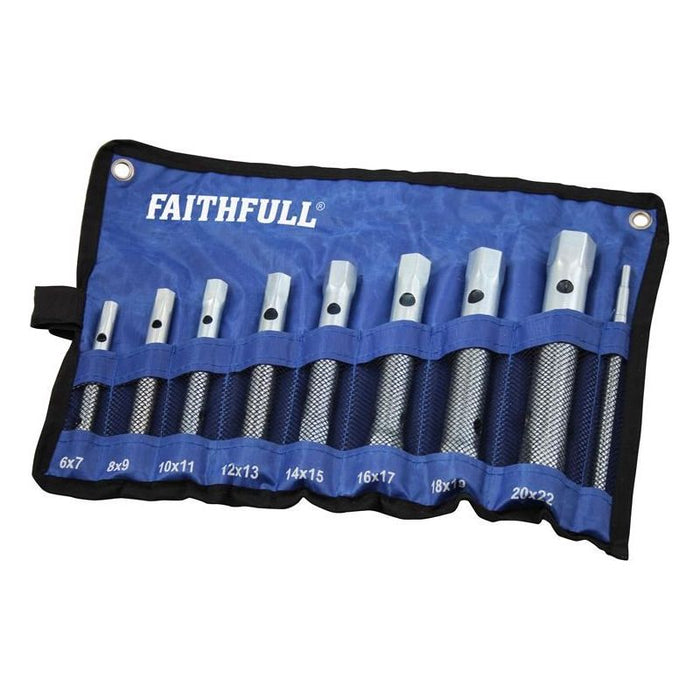 Faithfull Box Spanner Set, 8 Piece Faithfull - Town Tools