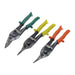 Silverline Aviation Tin Snips Set 3pce 240mm Silverline - Town Tools 