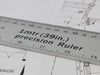 Faithfull Aluminium Flat Rule 1m/39in Faithfull - Town Tools