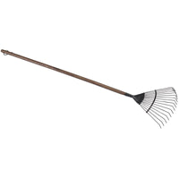 Draper Carbon Steel Lawn Rake with Ash Handle 14311