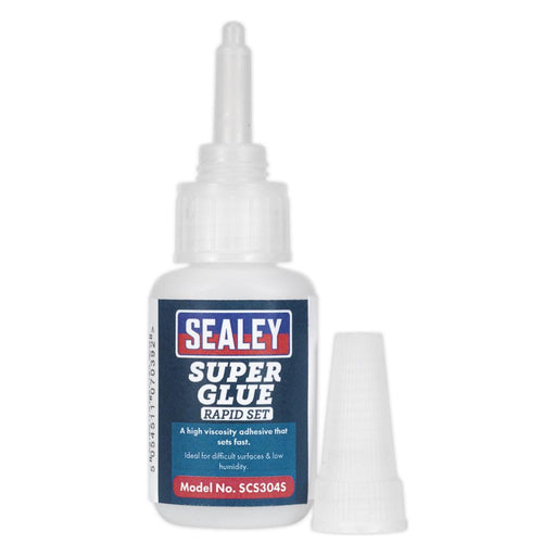 Sealey Super Glue Rapid Set 20g SCS304S Sealey - Town Tools 