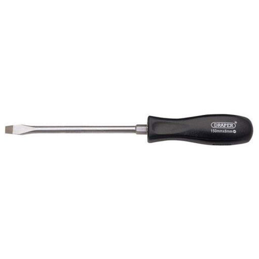 Draper Plain Slot Mechanic's Screwdriver, 8 x 150mm 19530 Draper - Town Tools 