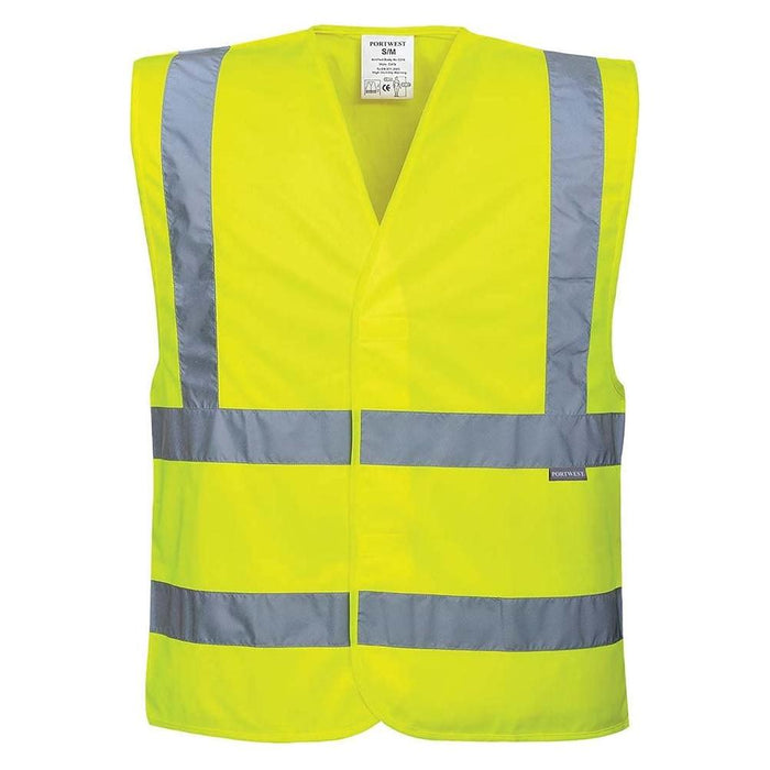 Portwest Hi-Vis Vest - Yellow - Small/Medium