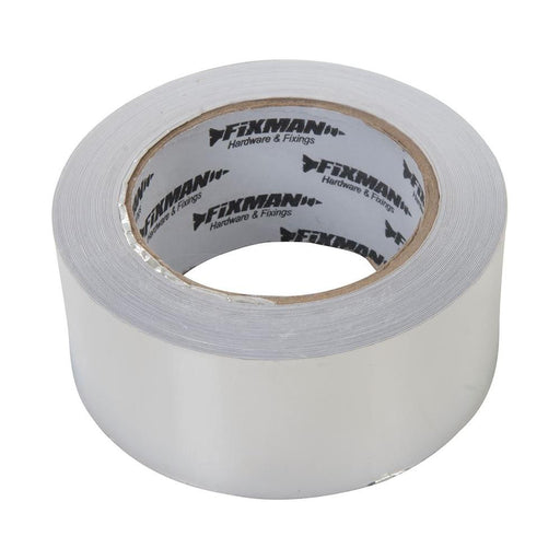 Fixman Aluminium Foil Tape 50mm x 45m Fixman - Town Tools 