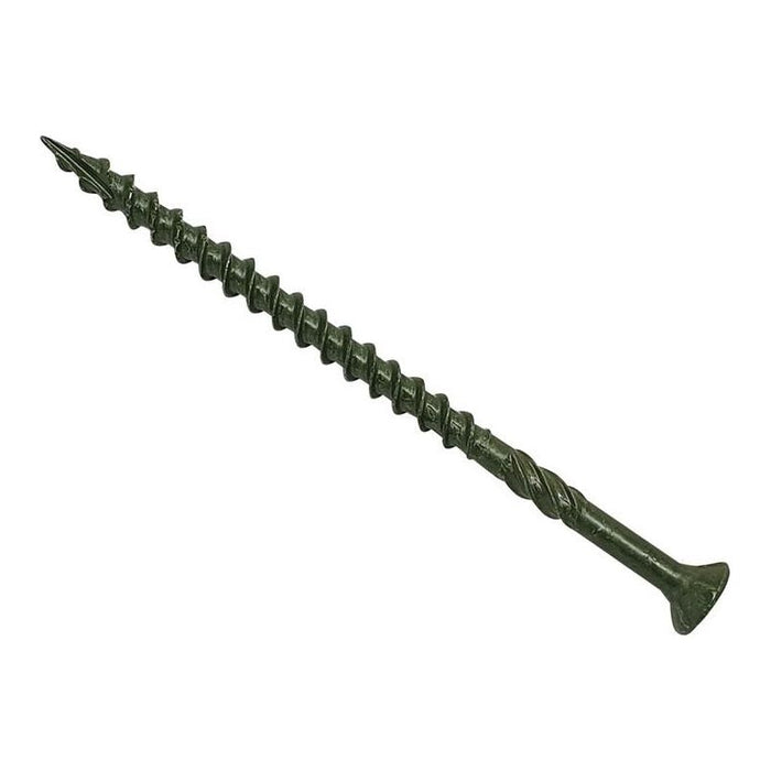 Forgefix Spectre™ Advanced Deck PZ Compatible Screw CSK Green 5.0 x 100mm Box 100 ForgeFix - Town Tools