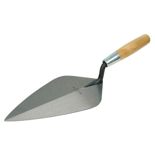 Marshalltown 34 Wide London Pattern Brick Trowel - Wooden Handle 11in Marshalltown - Town Tools