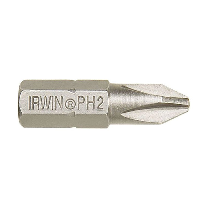 Irwin® Phillips Insert Bits PH1 25mm (Pack 2) IRWIN® - Town Tools