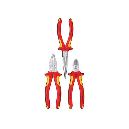 Knipex Elektro VDE Pliers Set, 3 Piece Knipex - Town Tools