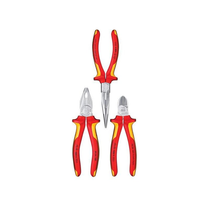Knipex Elektro VDE Pliers Set, 3 Piece Knipex - Town Tools