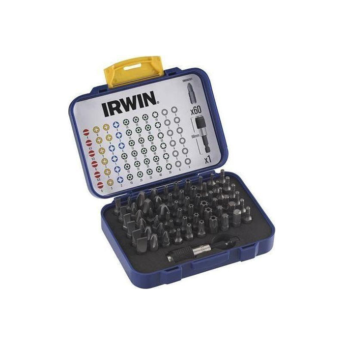 Irwin® Colour Coded Screwdriver Bit Set, 61 Piece IRWIN® - Town Tools