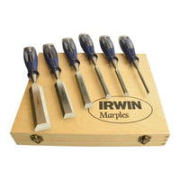 Irwin® Marples® M750 Splitproof Pro Bevel Edge Chisel Set, 6 Piece