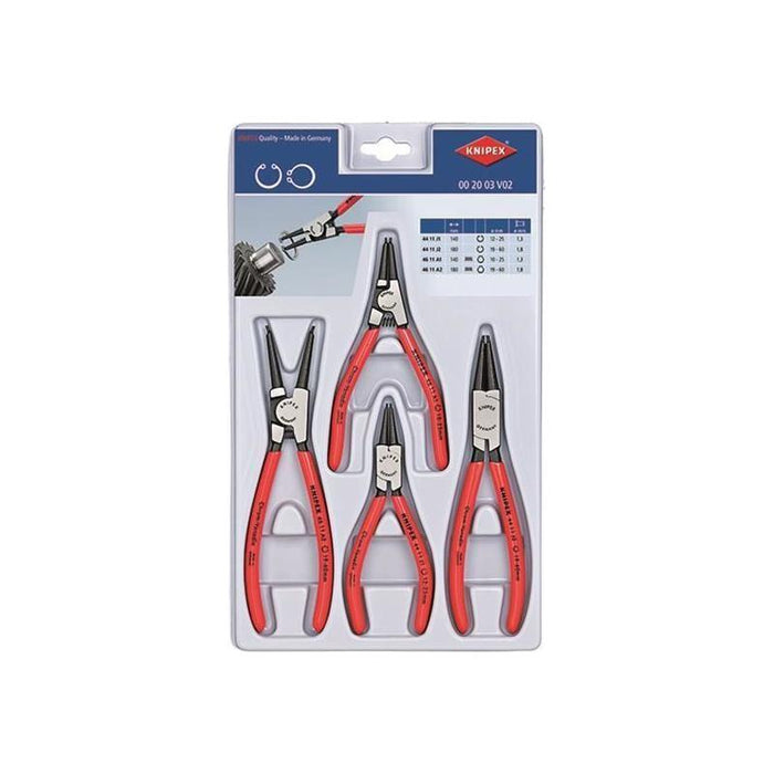 Knipex Circlip Plier Set, 4 Piece Knipex - Town Tools
