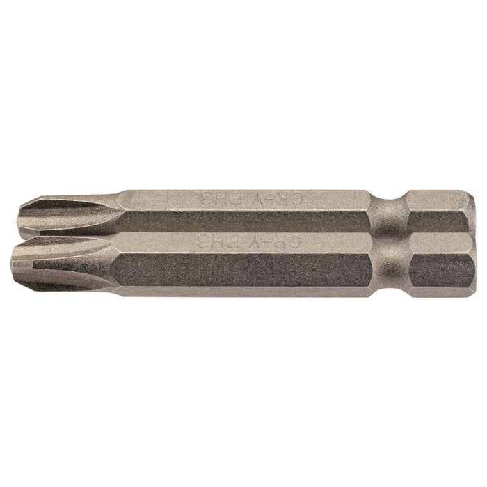 Draper Cross Slot Insert Bit, 1/4" Hex, 50mm Long, No.3 (Pack of 2) 64241 Draper - Town Tools 