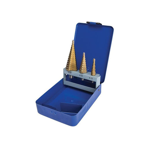 Bluespot Tools Step Drill Set 4-32mm 3 Piece BlueSpot Tools - Town Tools