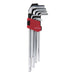 Silverline Expert Hex Key Ball End Set 9pce 1.5 - 10mm Silverline - Town Tools 