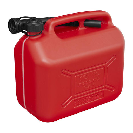 Sealey Fuel Can 10L Red JC10PR Sealey - Town Tools 