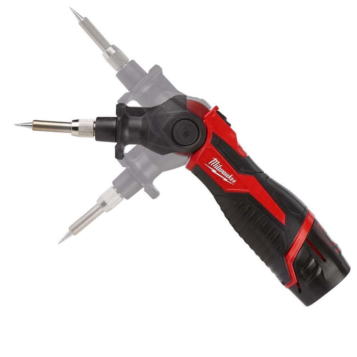 Milwaukee M12  Sub Compact Soldering Iron Battery & Charger Included