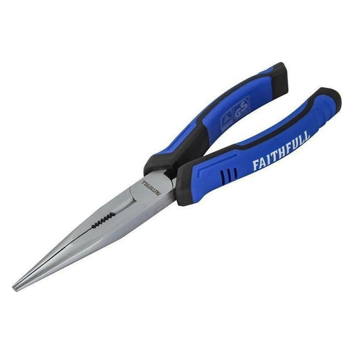 Faithfull Long Nose Pliers 200mm (8in) Faithfull - Town Tools