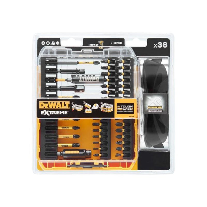 Dewalt Power Tools DT70740T FlexTorq Bit Set, 38 Piece + Safety Glasses DeWALT Power Tools - Town Tools